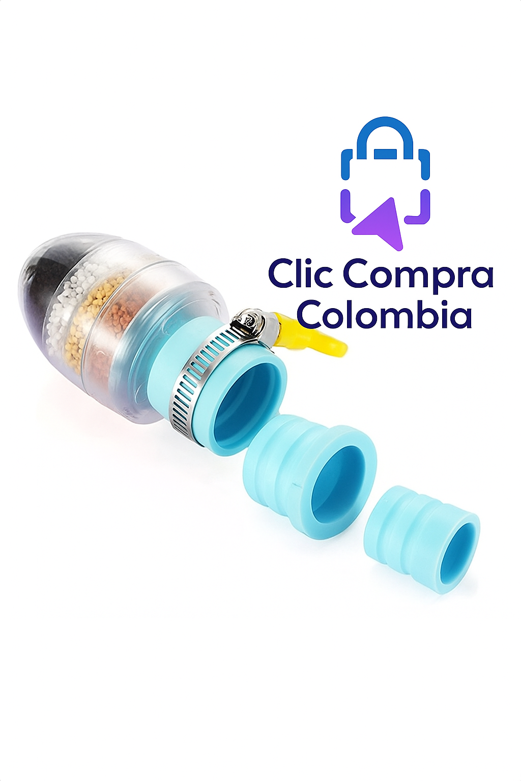 💧 Purificador de Agua para Grifo – ¡Agua limpia y segura en segundos!