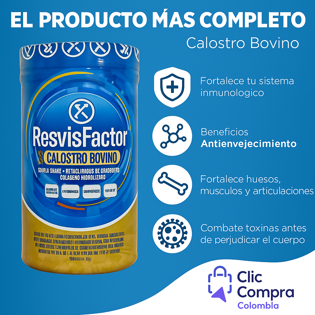 CALOSTRO BOVINO REVISFACTOR X2