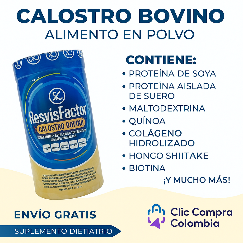 CALOSTRO BOVINO REVISFACTOR X2