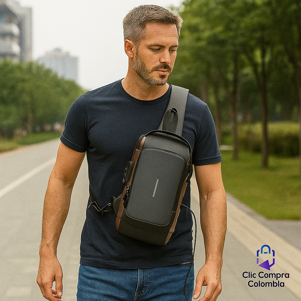 🎒 Bolso Antirrobo con Puerto USB – Seguridad, estilo y funcionalidad en un solo accesorio