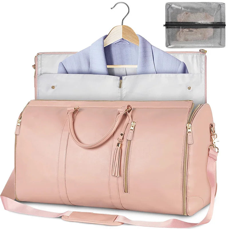 👜 Bolso de Viaje Expandible 3 en 1 – Elegancia, Orden y Comodidad para tus Escapadas