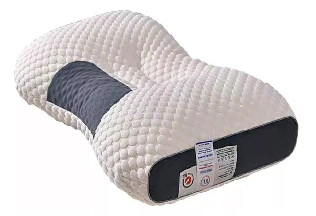 💤Almohada Ergonómica Aloe Vera 3D – Antiácaros y Antibacterial | Ideal para Masajes y Spa