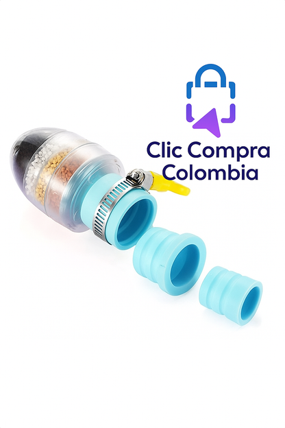 💧 Purificador de Agua para Grifo – ¡Agua limpia y segura en segundos!