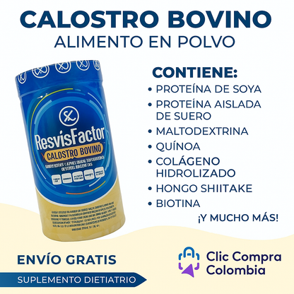CALOSTRO BOVINO REVISFACTOR X2
