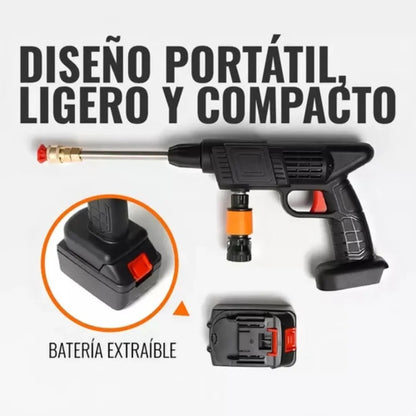 🚀 Hidrolavadora Portátil 48V con 2 Baterías + 🎁 Juego de 36 Raches GRATIS – Potente y Ligera