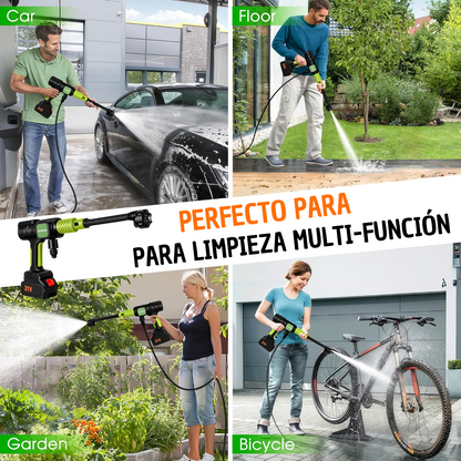 🚀 Hidrolavadora Portátil 48V con 2 Baterías + 🎁 Juego de 36 Raches GRATIS – Potente y Ligera