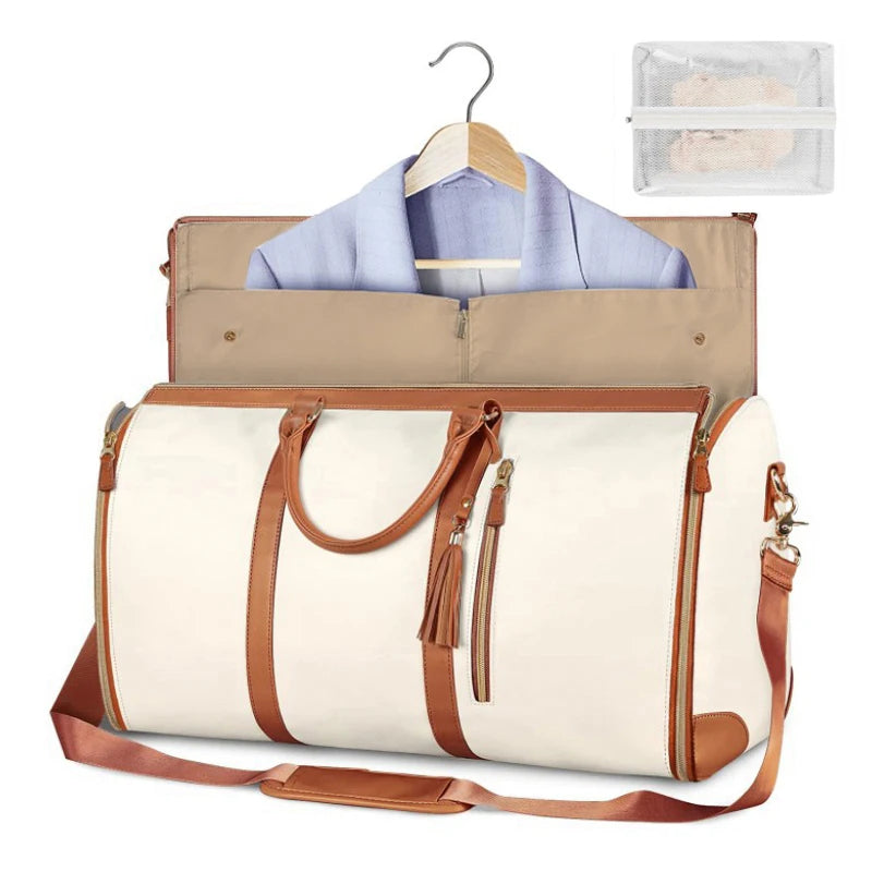 👜 Bolso de Viaje Expandible 3 en 1 – Elegancia, Orden y Comodidad para tus Escapadas